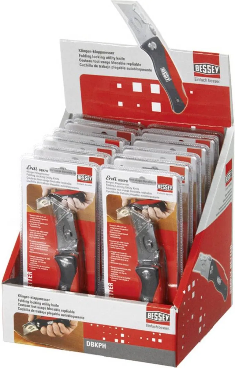 Bessey DBKAH-EU Vouwmes met Aluminium Handvat - Metaal