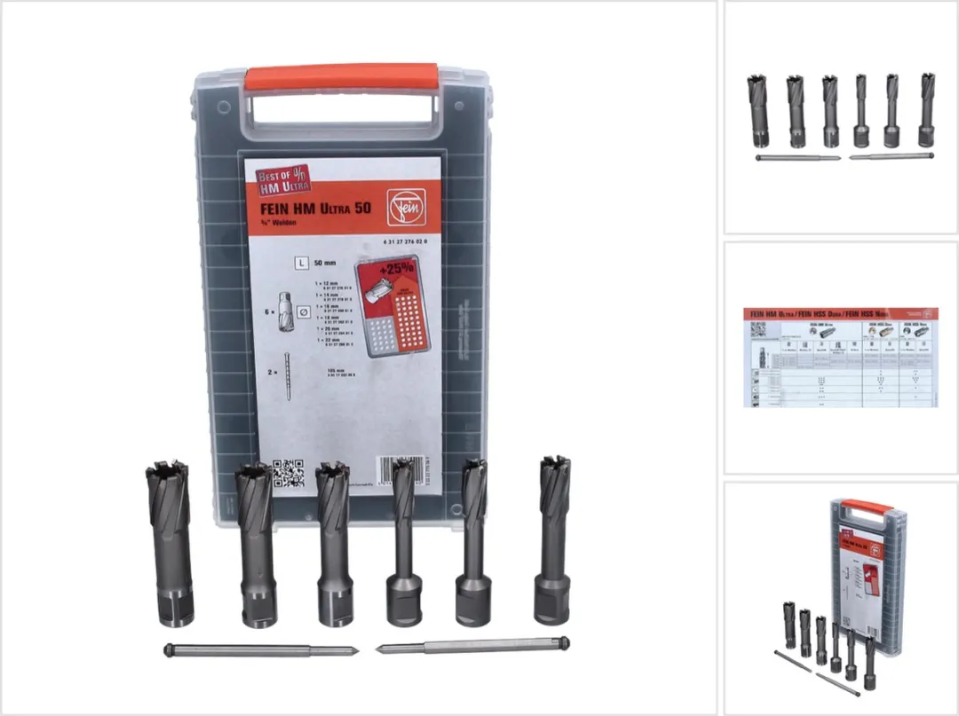 Fein HM ULTRA 50 W Kernboor 3/4" Weldon Toebehorenset