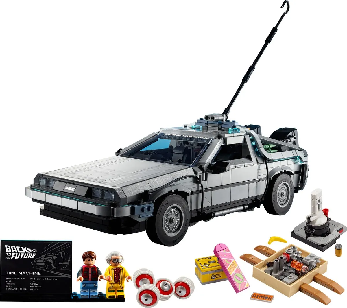 LEGO Back to the Future Time Machine 10300 - 1872 Stukken