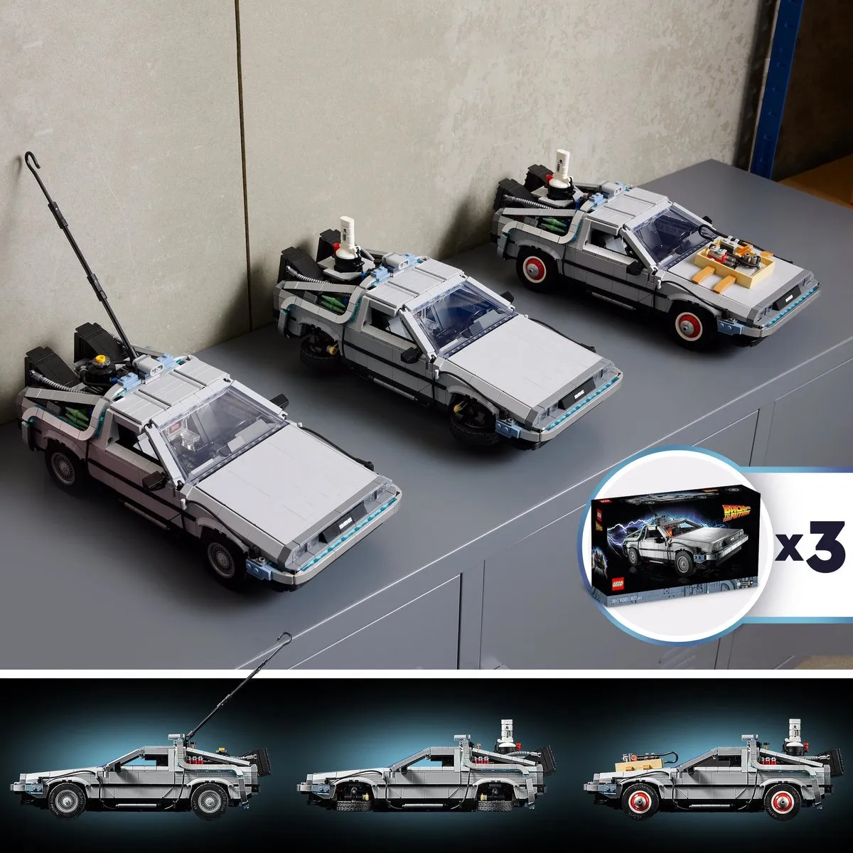LEGO Back to the Future Time Machine 10300 - 1872 Stukken