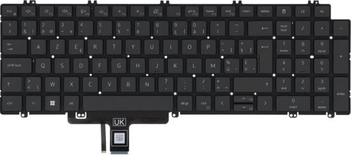 Dell Laptop Toetsenbord RXT36 AZERTY BE