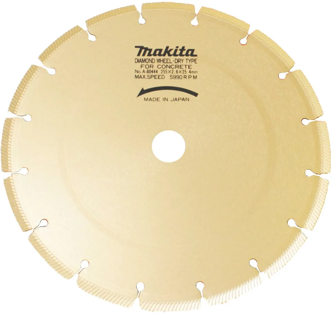 Makita Uni-Gold Diamantdoorslijpschijf 255mm