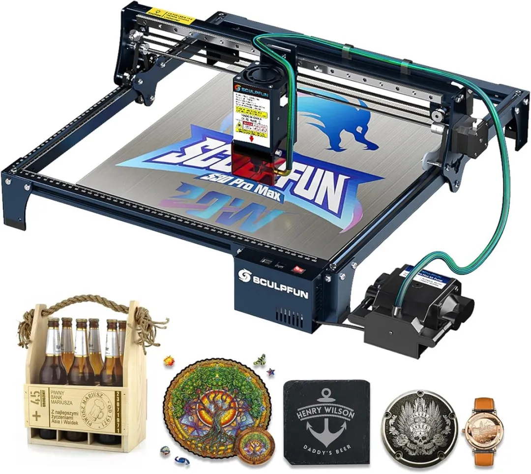 Sculpfun S30 Pro Max 20W Lasergraveermachine 410x400mm