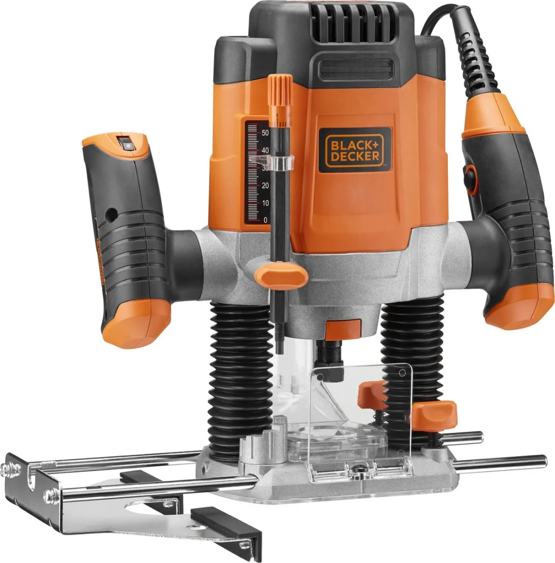 BLACK+DECKER KW1200EKA-QS 1200W Bovenfrees - Oranje