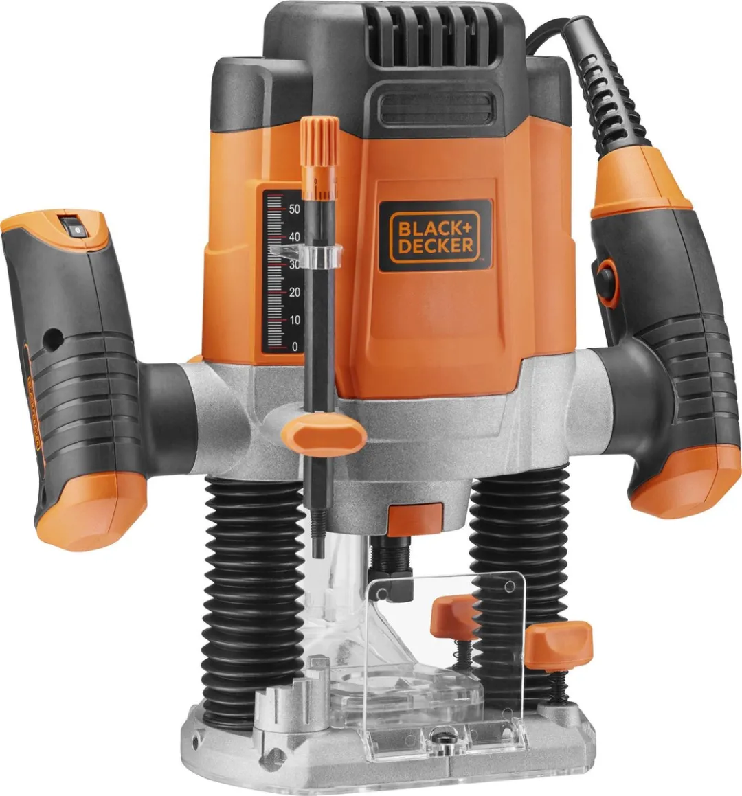 BLACK+DECKER KW1200EKA-QS 1200W Bovenfrees - Oranje