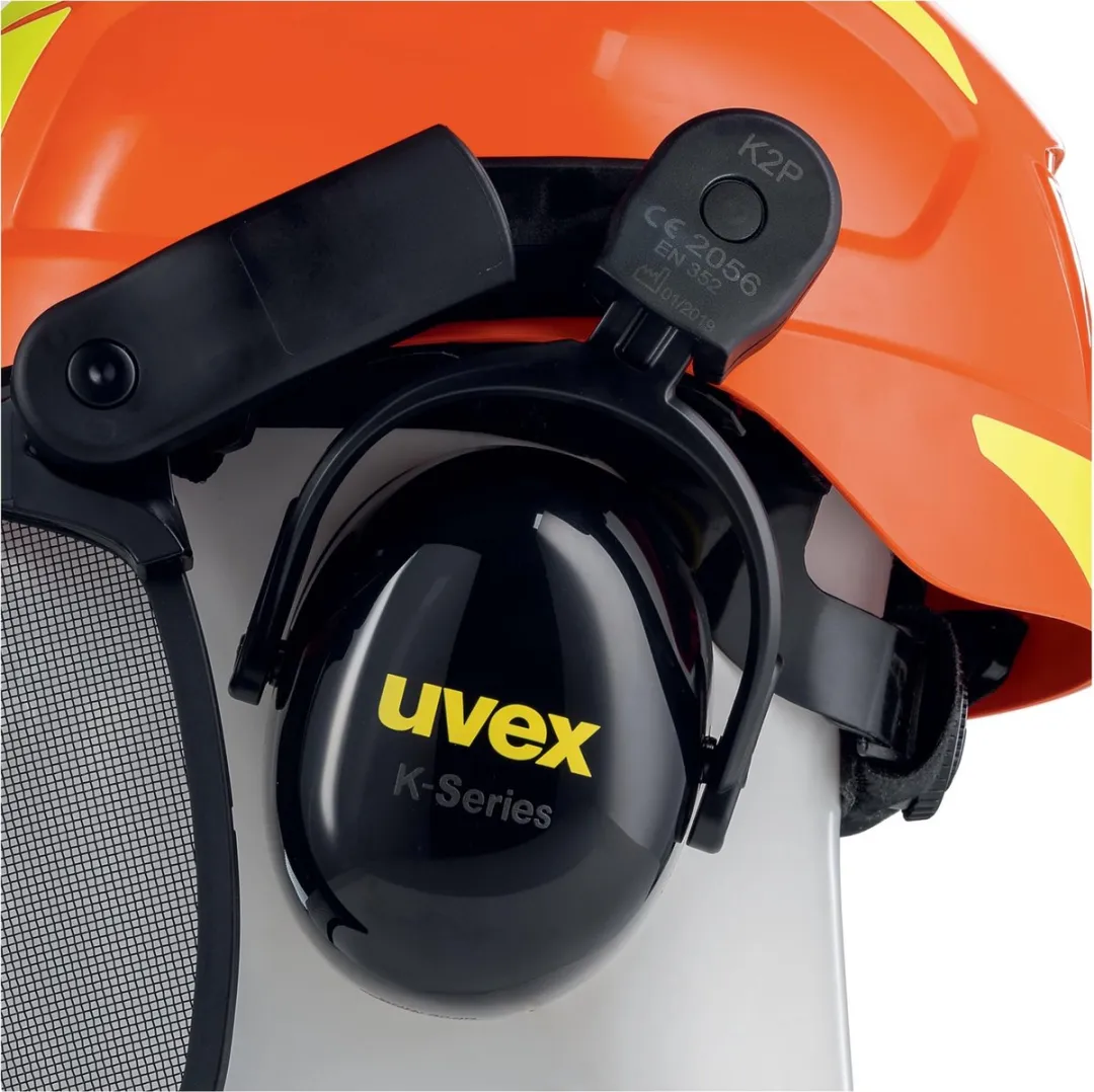 Uvex 9772/9774237 Boshelm - Oranje