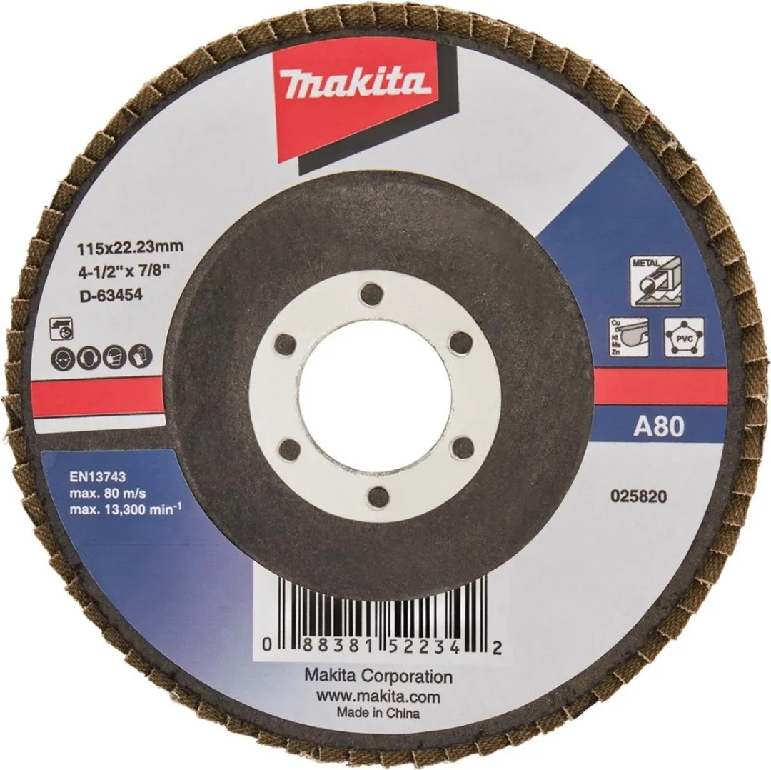 Makita K80 Uni-AE Schuurschijf 115x22mm