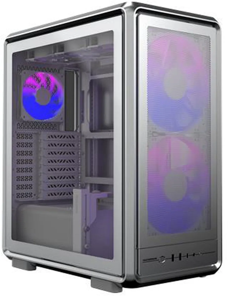 Cooler Master MasterFrame 500 Mesh Midi Tower - Zwart/Transparant