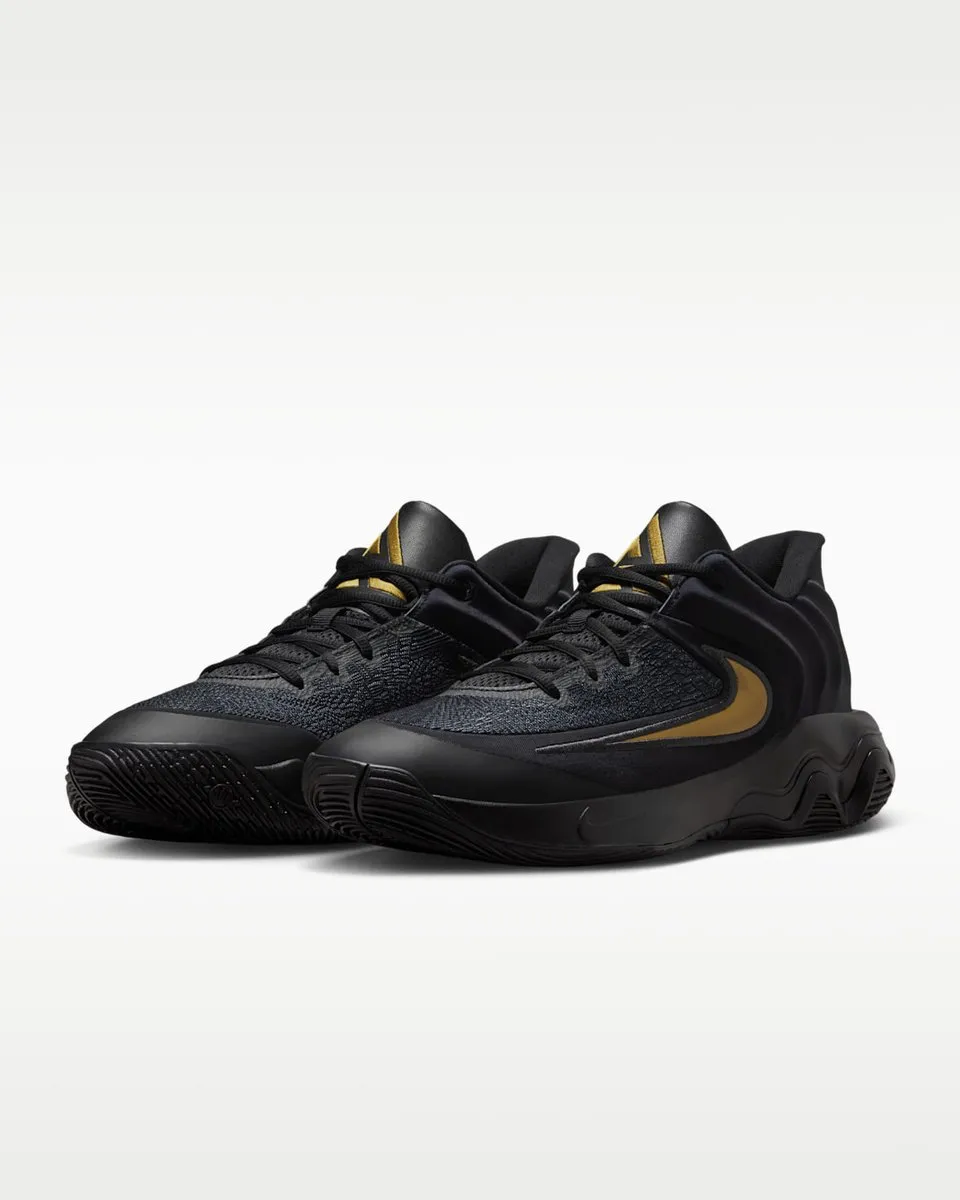 Nike Giannis Immortality 4 Basketbalschoenen - Zwart/Goud - afbeelding 6 van 6