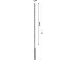 Bosch Professional SDS plus-5X Hamerboor 5,5x200x260mm - Beton