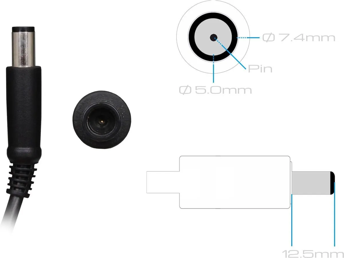 Dell JV1HP Oplader 65W - Laptop