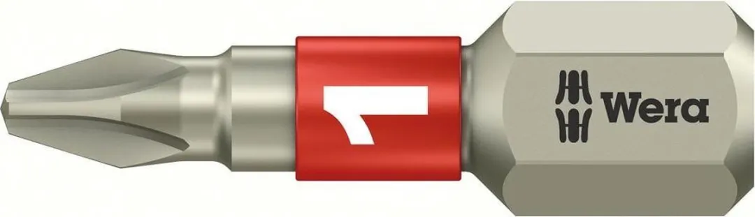 Wera Bit PH1 1/4" DIN3126 C6,3x25mm Roestvrij