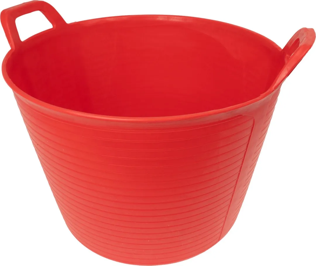 Rubi 3-88726 Multifunctionele Plastic Mand - 40L - Rood