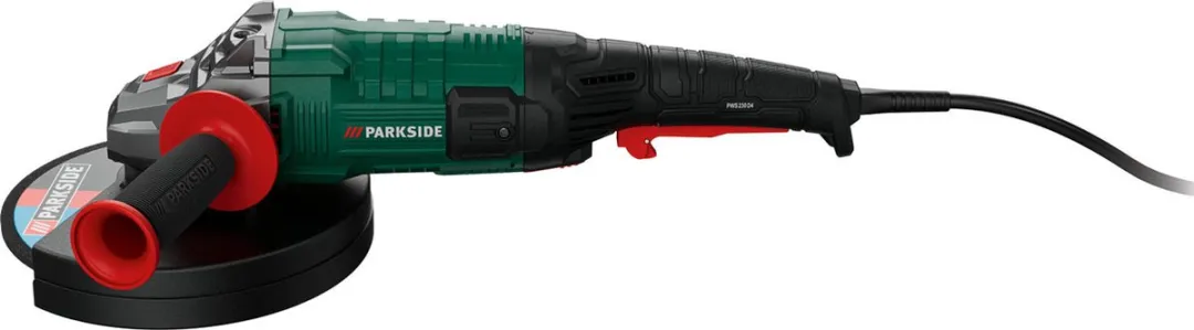 Parkside Haakse Slijper 2000W - 230mm - 6 Schijven