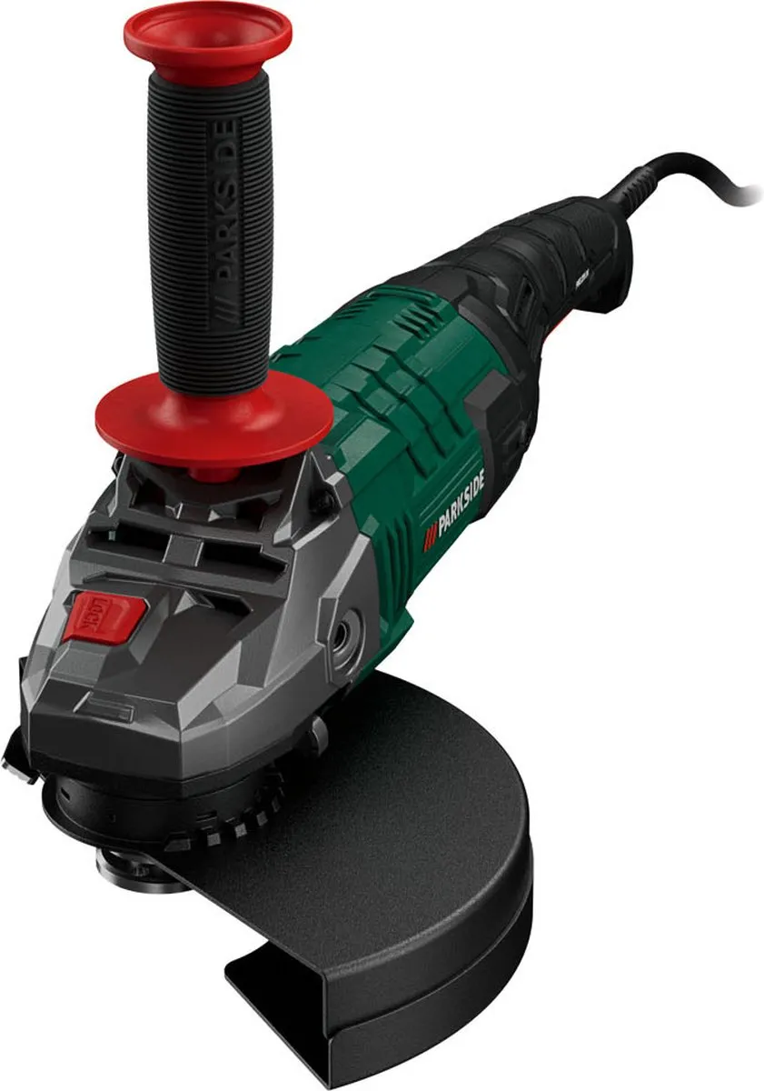 Parkside Haakse Slijper 2000W - 230mm - 6 Schijven