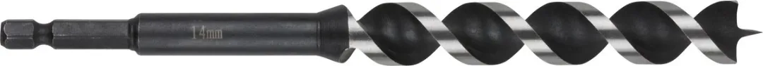 Wolfcraft 14mm Slangenboor Hout 165mm Hex 7135000