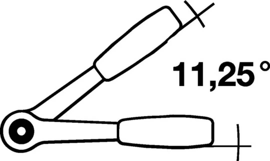Gedore 2193 U-10 Omschakelratel 1810mm