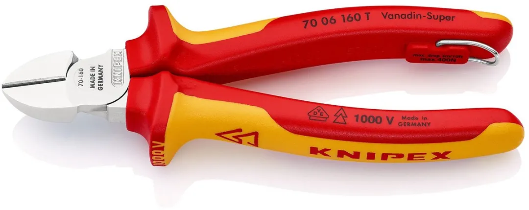 Knipex Diagonaalschaar met Bevestigingsoog