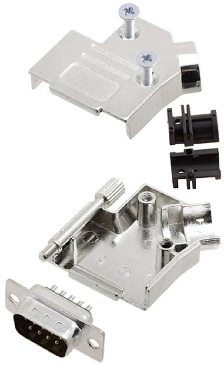 Amphenol L17D45ZK15+L717SDA15P D-sub Male Connector 15-polig