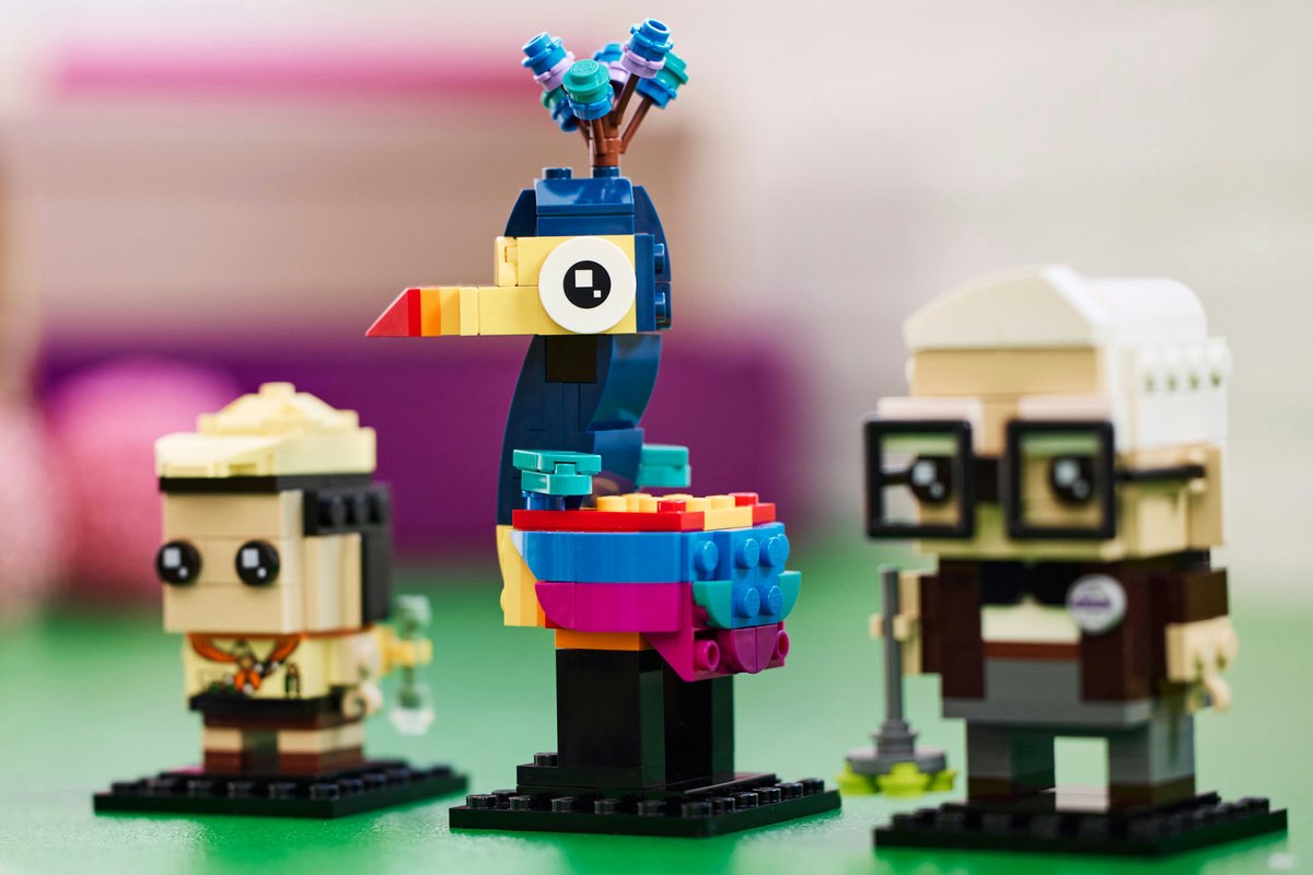 LEGO Brickheadz 40752 - Carl, Russell en Kevin - Disney Pixar Up
