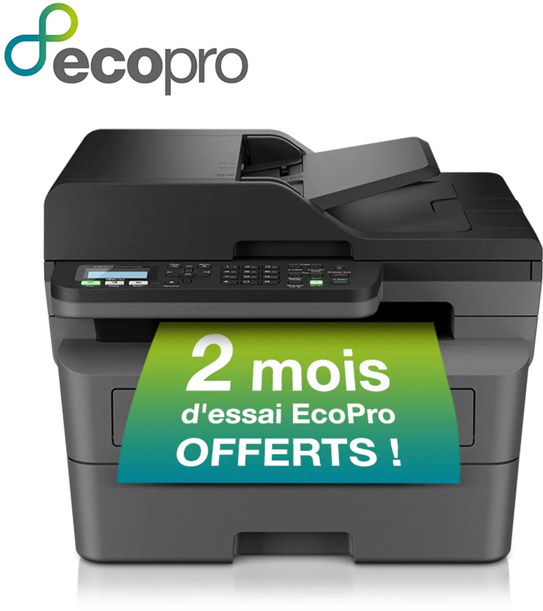 Brother MFC-L2827DWXL Laserprinter - A4 - 32 ppm - Zwart