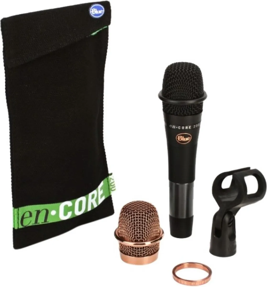 Blue Encore 200 professionele actieve dynamische handmicrofoon Blauwe microfoons