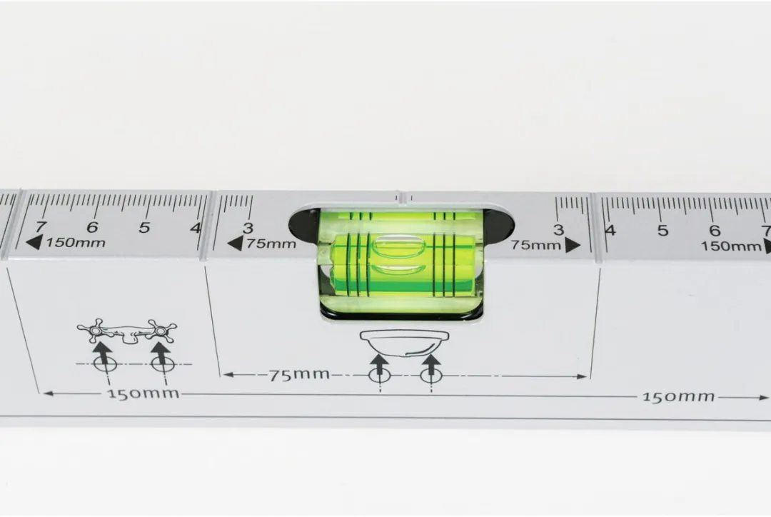Rothenberger Aluminium Waterpas 1000mm - Met Magneten - afbeelding 2 van 5