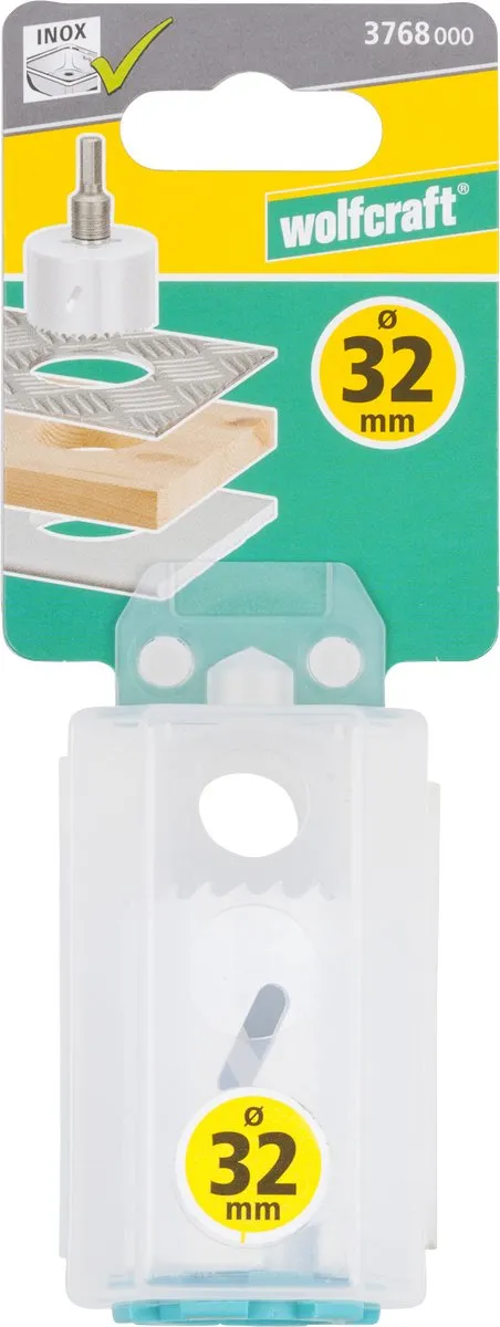 Wolfcraft Gatenzaag 32mm BiM 3768000 - 32mm