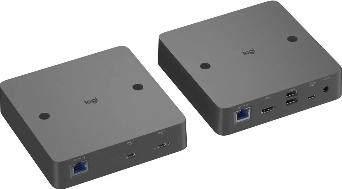 Logitech Extend 952-000199 USB Hub - Antraciet