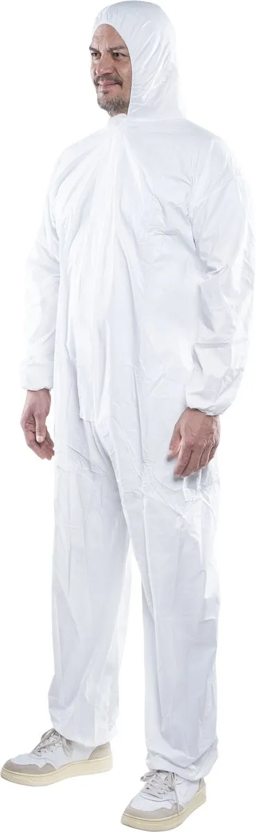 Wolfcraft Wegwerp Overall XXL - Wit