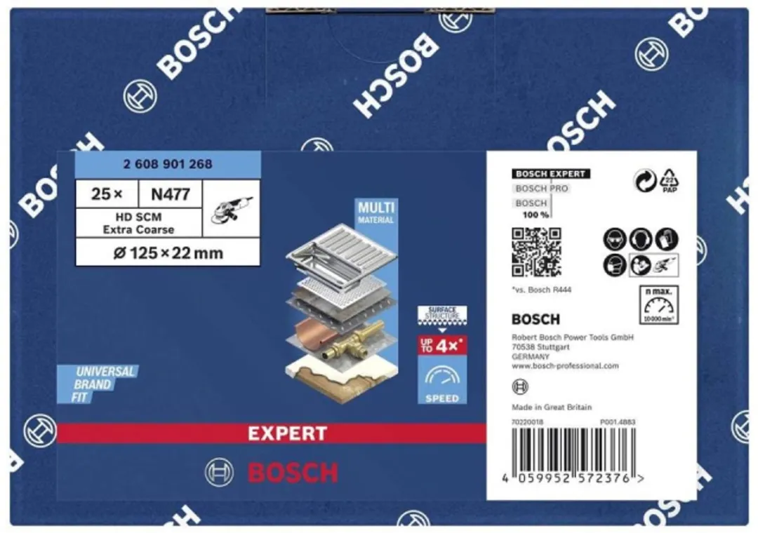 Bosch Professional Polijstschijf Ø125mm