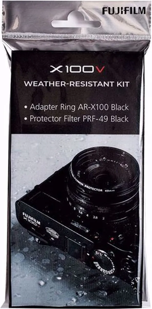 Fujifilm X100V Weather Resistant Kit - Zwart
