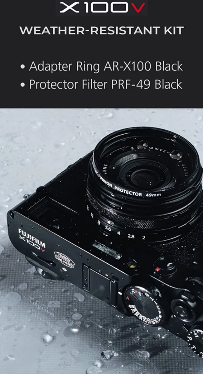 Fujifilm X100V Weather Resistant Kit