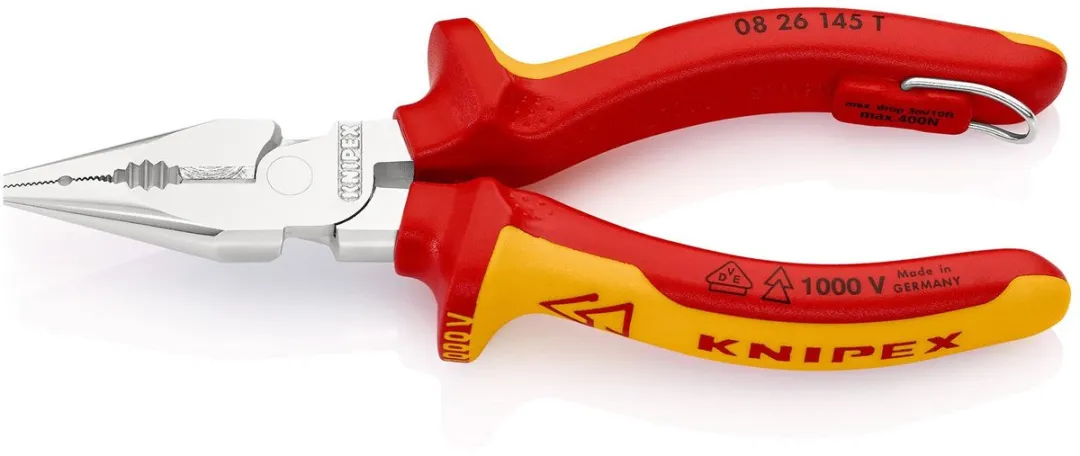 Knipex Combinatietang met naald en bevestigingsoog