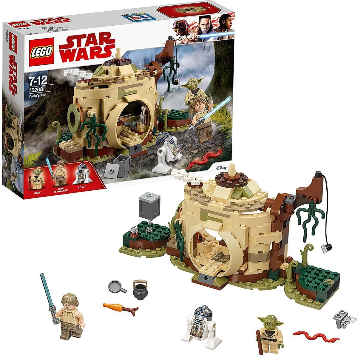 LEGO Star Wars Yoda's Hut 75208 - 229 Stukken - afbeelding 6 van 6