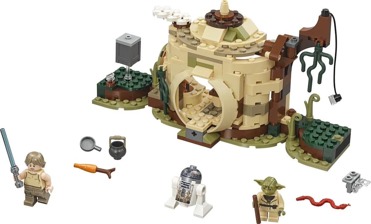 LEGO Star Wars Yoda's Hut 75208 - 229 Stukken - afbeelding 2 van 6