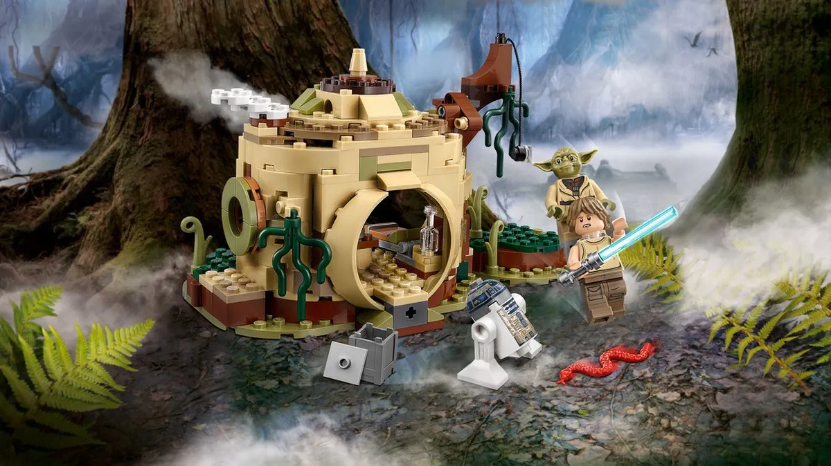 LEGO Star Wars Yoda's Hut 75208 - 229 Stukken - afbeelding 3 van 6