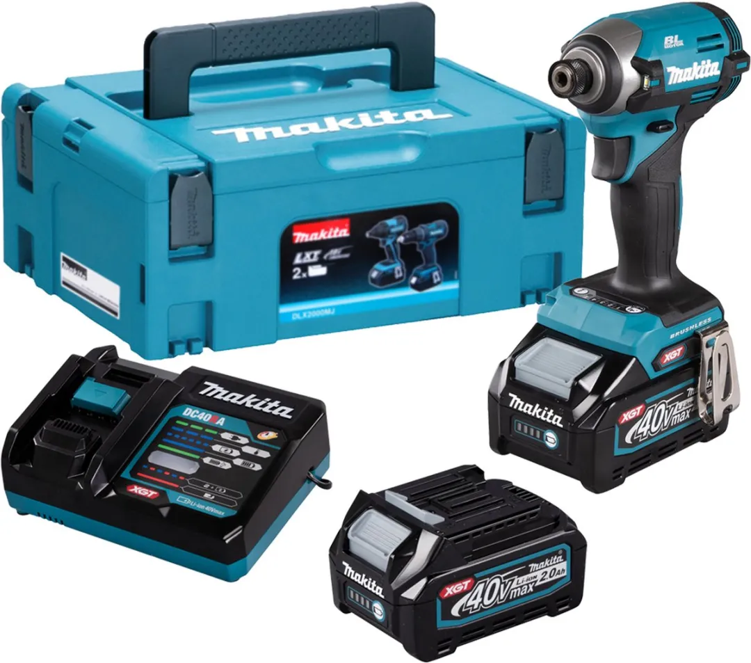 Makita TD003GA202 Accu-slagmoersleutel 210Nm - 2x 40V 2.0Ah