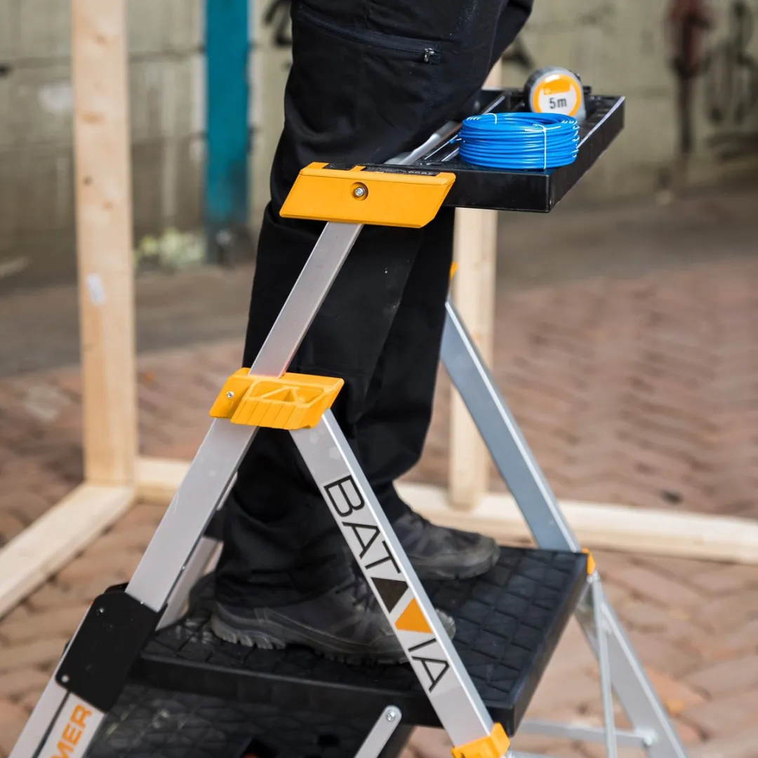Batavia Transformer Werkbank & Trapladder - 3 Treden