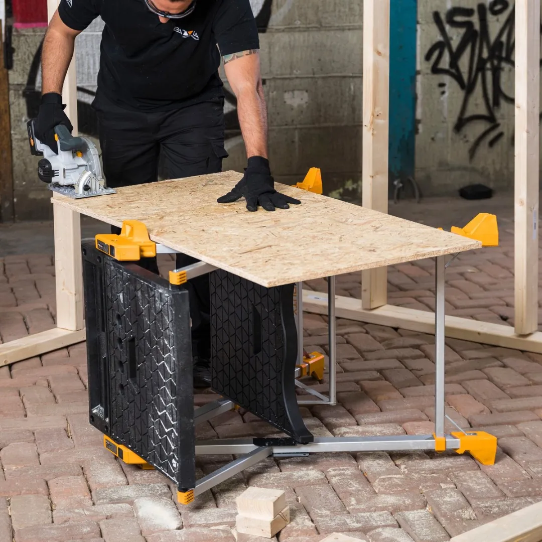 Batavia Transformer Werkbank & Trapladder - 3 Treden