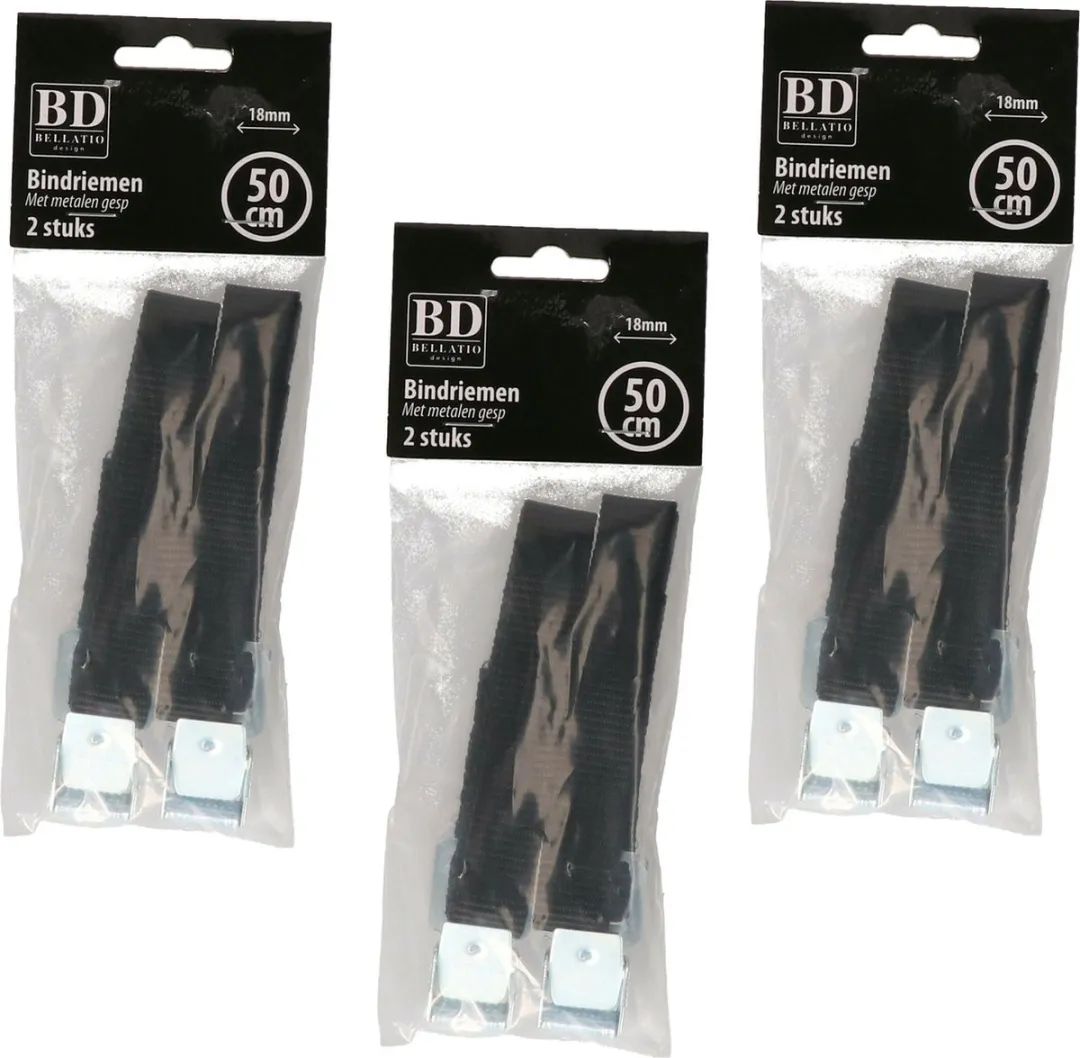 Bellatio Design Spanbanden 6 Stuks