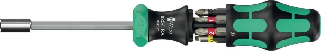 Wera Kompakt 27 RA 1 Bitset 1/4" - 6.3mm