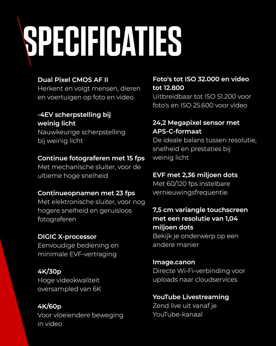 Canon EOS R10 RF-S 18-150mm Systeemcamera 24.2MP - Zwart