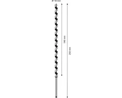 Bosch Professional Slangenboor 18x600mm - Hout