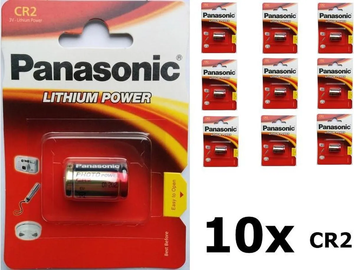 Panasonic CR2 Lithium Batterij