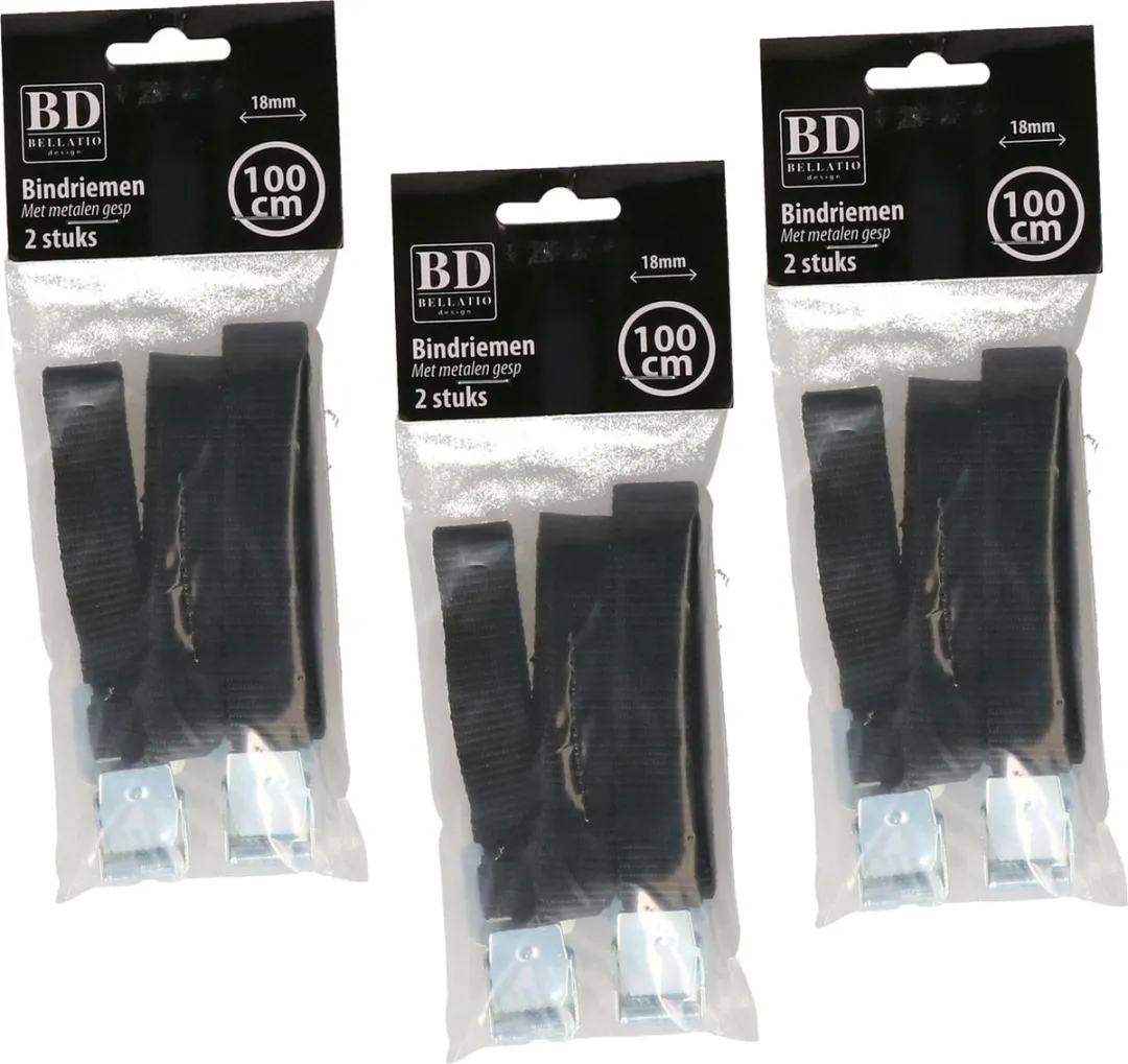 Bellatio Design Spanbanden 6 Stuks
