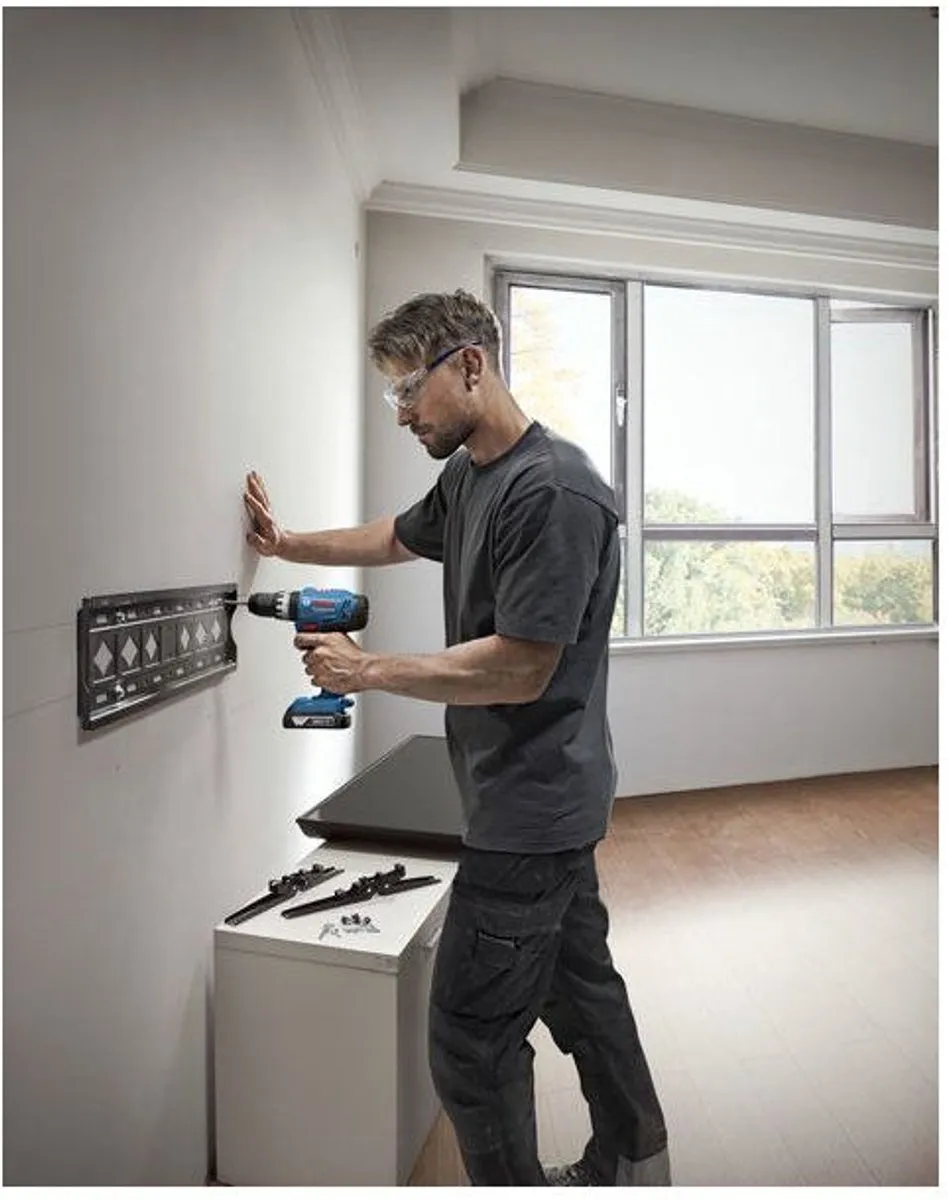 Bosch Professional GSB 18V-25 Accu-klopboormachine - 2x Accu 2.0Ah + Lader + 63 Accessoires - afbeelding 6 van 6