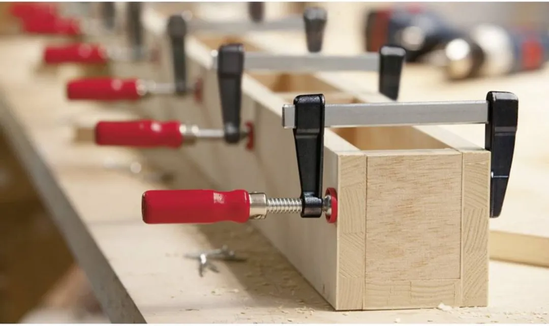 Bessey LM258 Hobby Lijmtang 250/80mm - Blauw/Geel