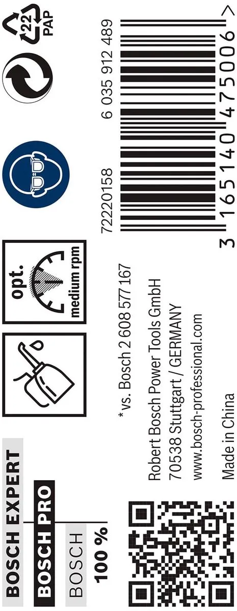 Bosch Professional ST. LINE 5.7mm HSS-G Boor - 10 Stuks