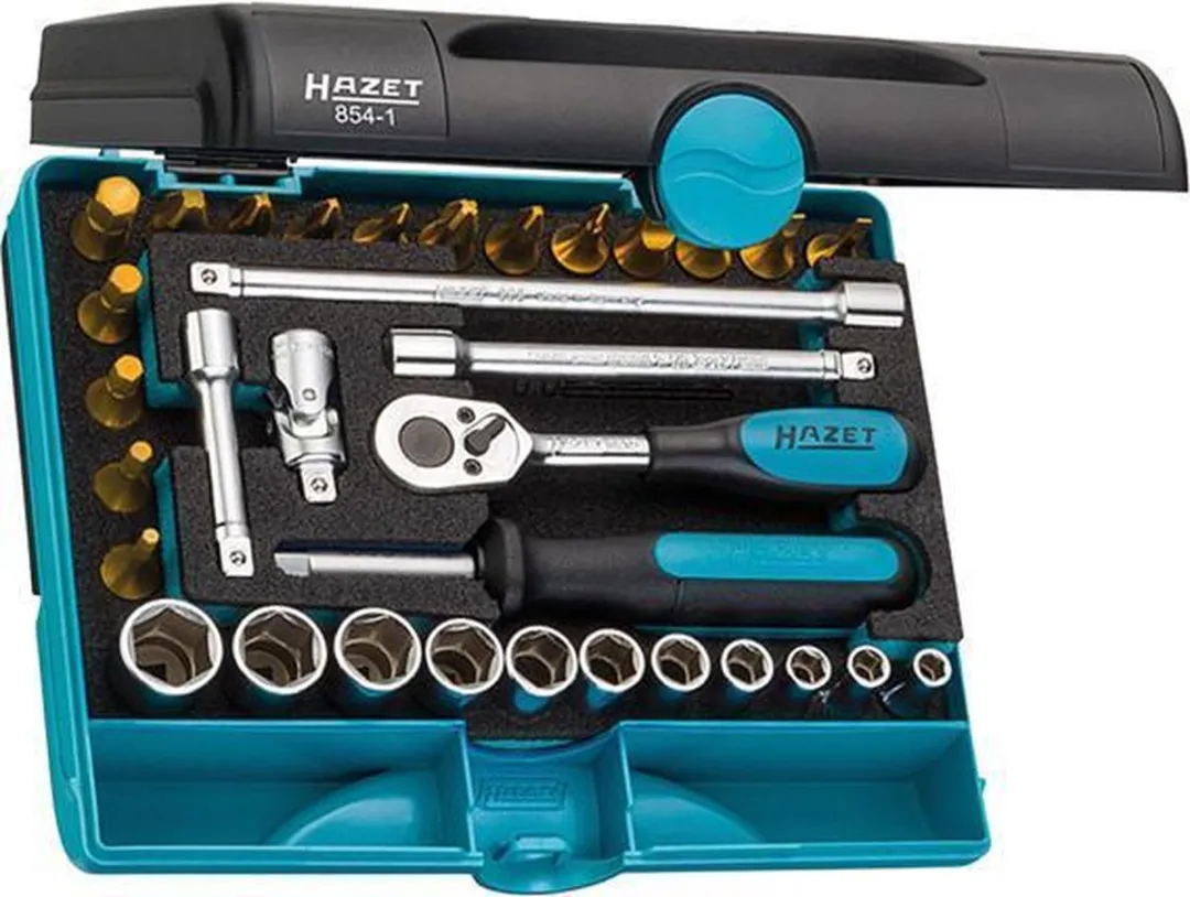 Hazet 854-1 Dopsleutelset 33-delig